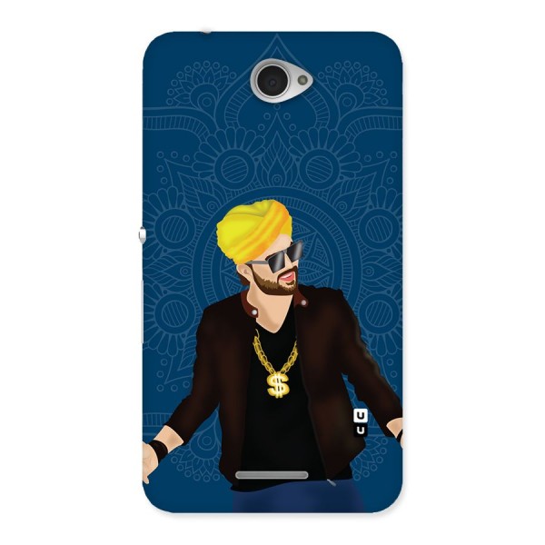 Indie Pop Illustration Back Case for Sony Xperia E4