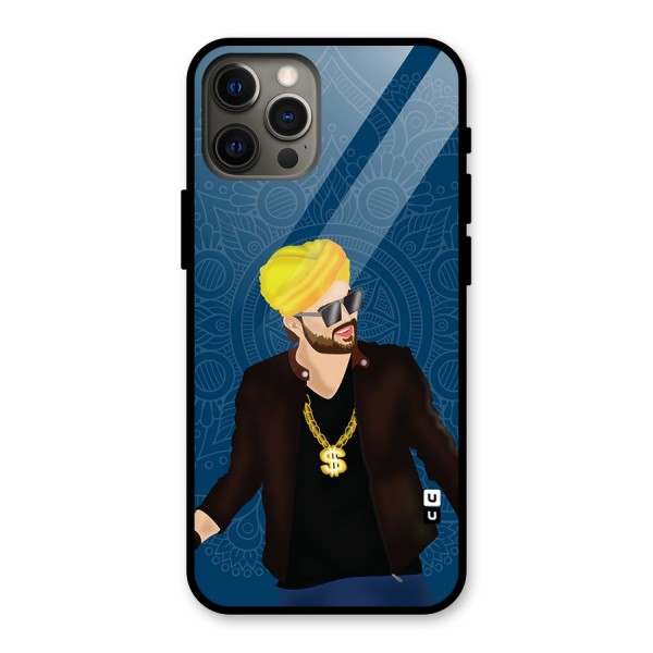 Indie Pop Illustration Glass Back Case for iPhone 12 Pro Max