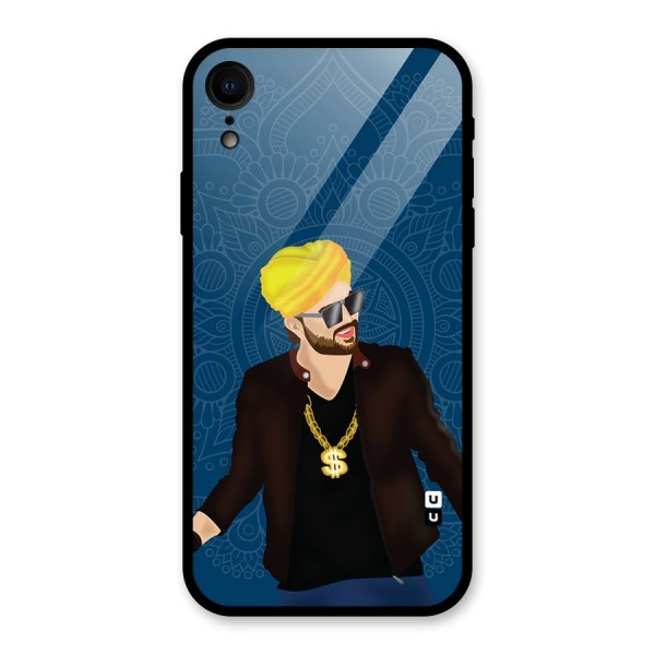 Indie Pop Illustration Glass Back Case for iPhone XR