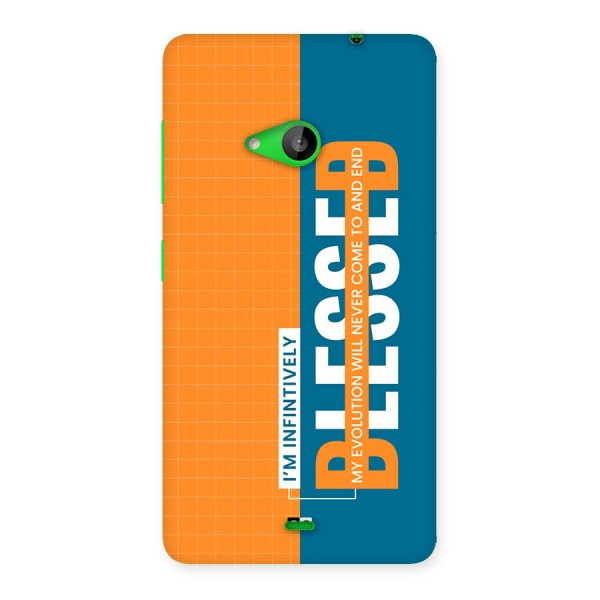 Infinite Blessed Back Case for Lumia 535