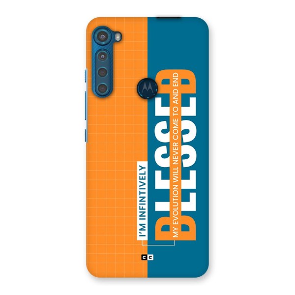Infinite Blessed Back Case for Motorola One Fusion Plus