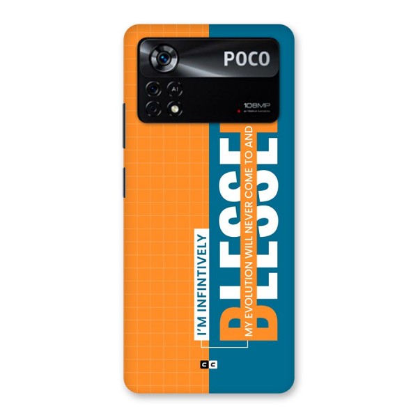 Infinite Blessed Back Case for Poco X4 Pro 5G