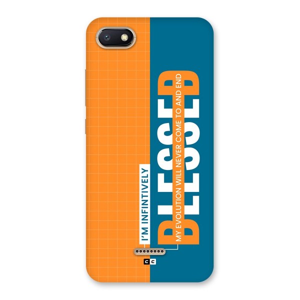 Infinite Blessed Back Case for Redmi 6A