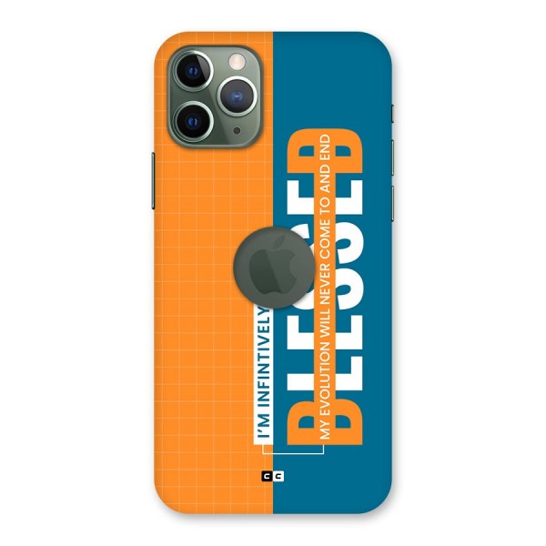 Infinite Blessed Back Case for iPhone 11 Pro Logo Cut