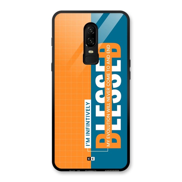 Infinite Blessed Glass Back Case for OnePlus 6