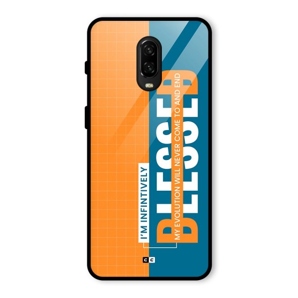 Infinite Blessed Glass Back Case for OnePlus 6T