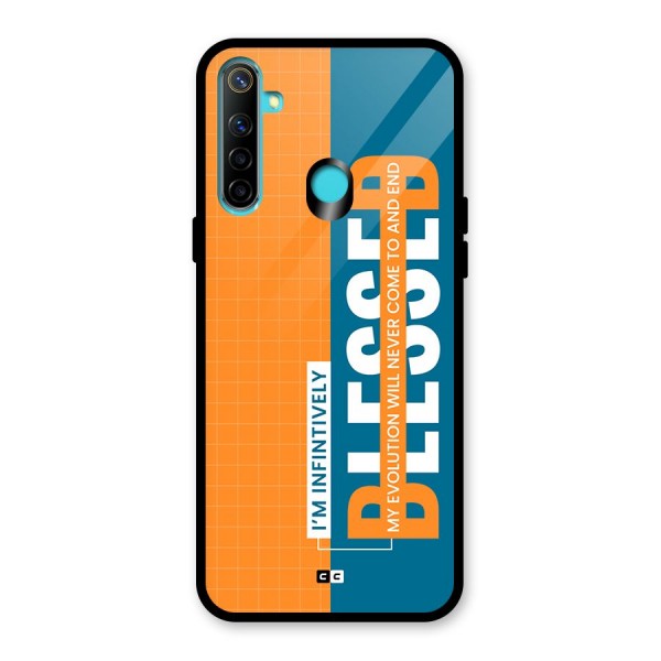 Infinite Blessed Glass Back Case for Realme 5