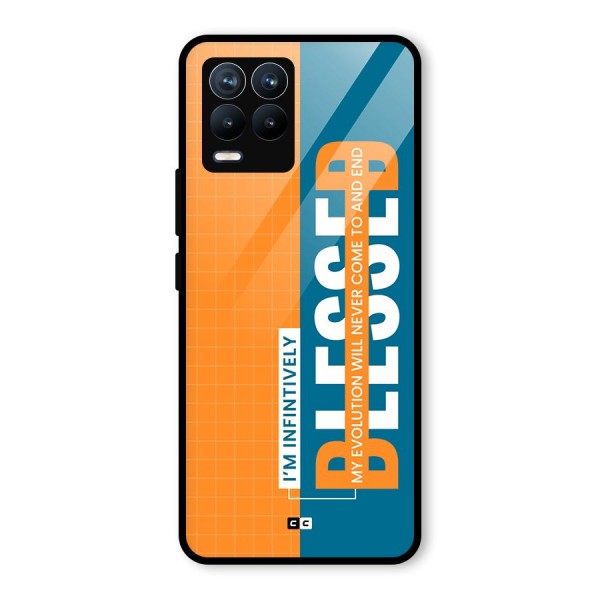 Infinite Blessed Glass Back Case for Realme 8