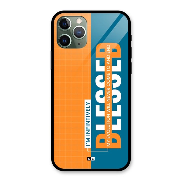 Infinite Blessed Glass Back Case for iPhone 11 Pro
