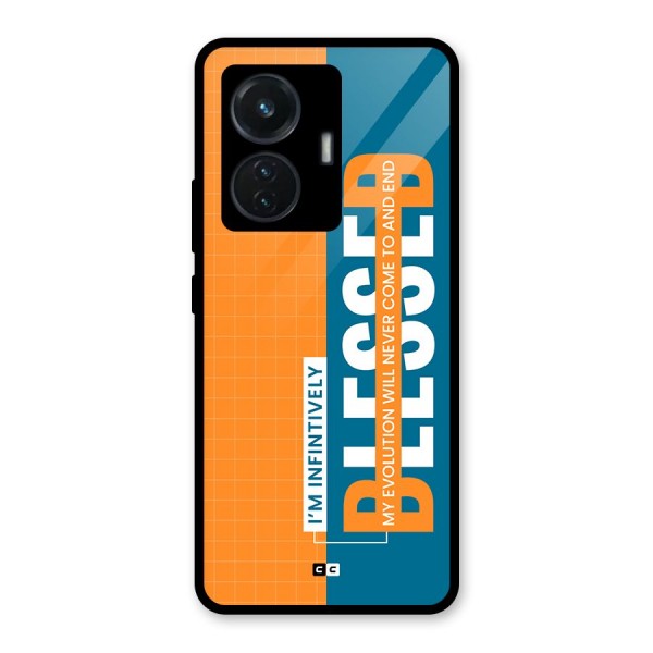 Infinite Blessed Glass Back Case for iQOO Z6 44W