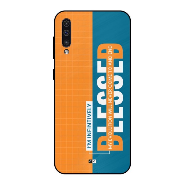 Infinite Blessed Metal Back Case for Galaxy A30s