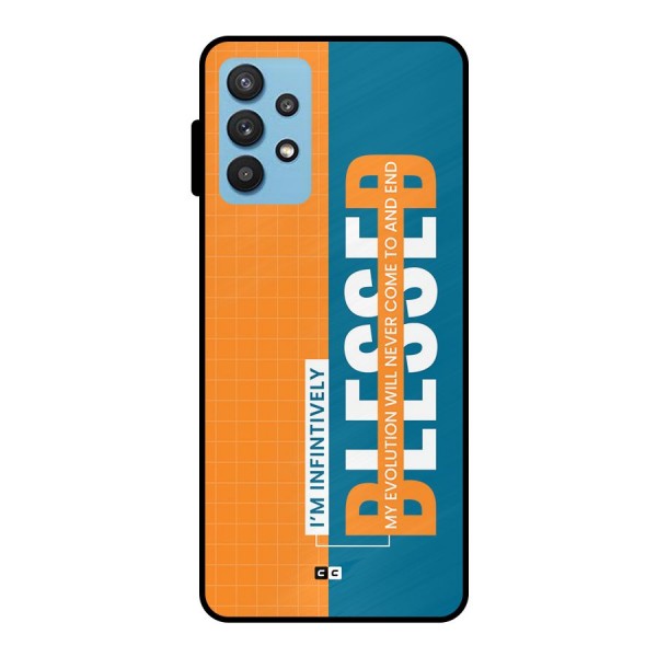 Infinite Blessed Metal Back Case for Galaxy M32 5G
