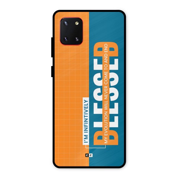 Infinite Blessed Metal Back Case for Galaxy Note 10 Lite