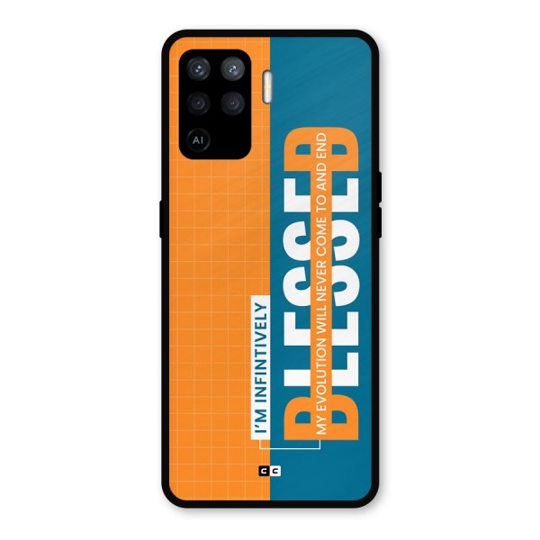 Infinite Blessed Metal Back Case for Oppo F19 Pro