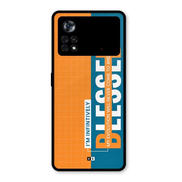 Infinite Blessed Metal Back Case for Poco X4 Pro 5G
