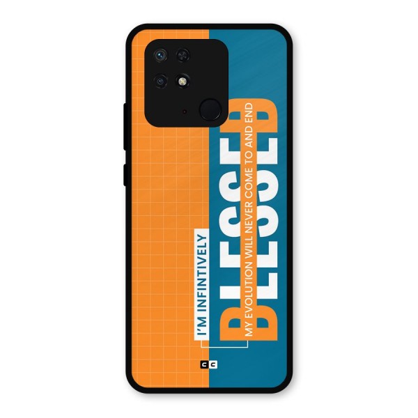 Infinite Blessed Metal Back Case for Redmi 10 Power
