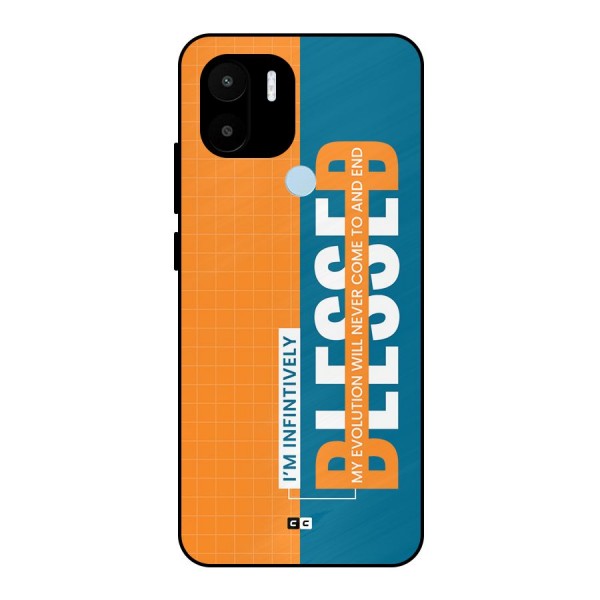 Infinite Blessed Metal Back Case for Redmi A2 Plus