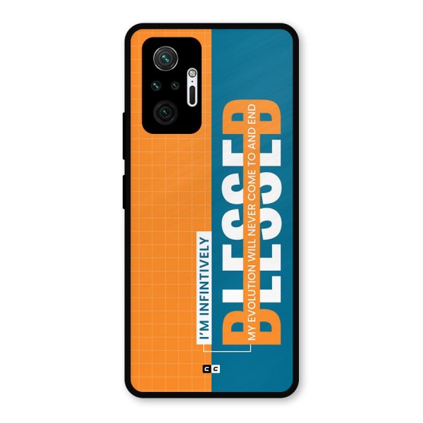 Infinite Blessed Metal Back Case for Redmi Note 10 Pro