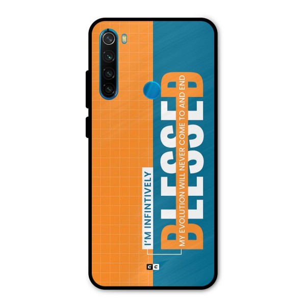 Infinite Blessed Metal Back Case for Redmi Note 8