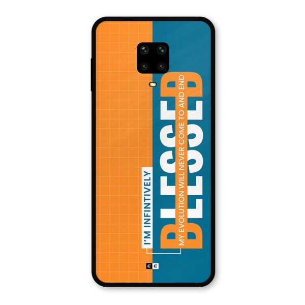 Infinite Blessed Metal Back Case for Redmi Note 9 Pro Max