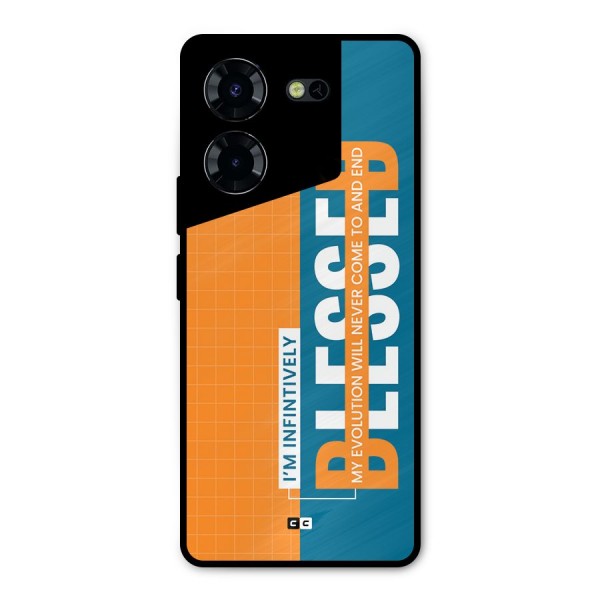 Infinite Blessed Metal Back Case for Tecno Pova 5 Pro 5G