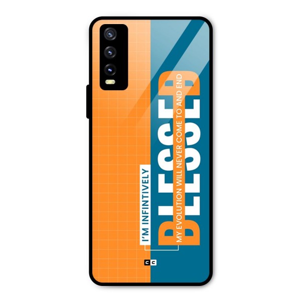 Infinite Blessed Metal Back Case for Vivo Y20i