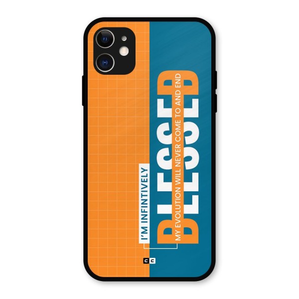 Infinite Blessed Metal Back Case for iPhone 11