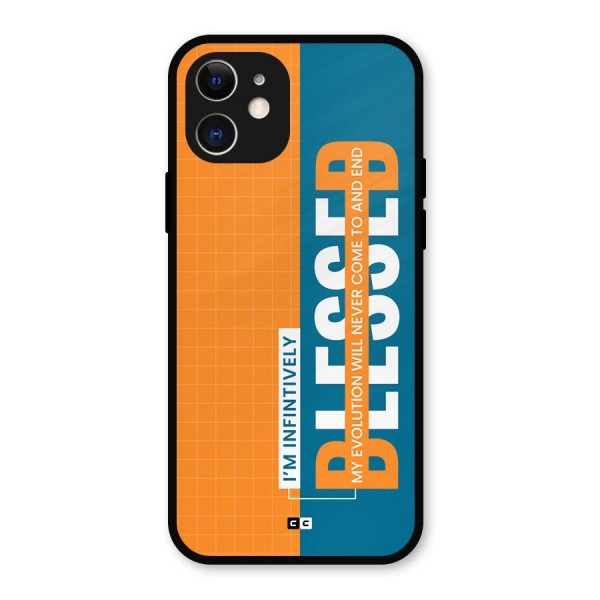 Infinite Blessed Metal Back Case for iPhone 12