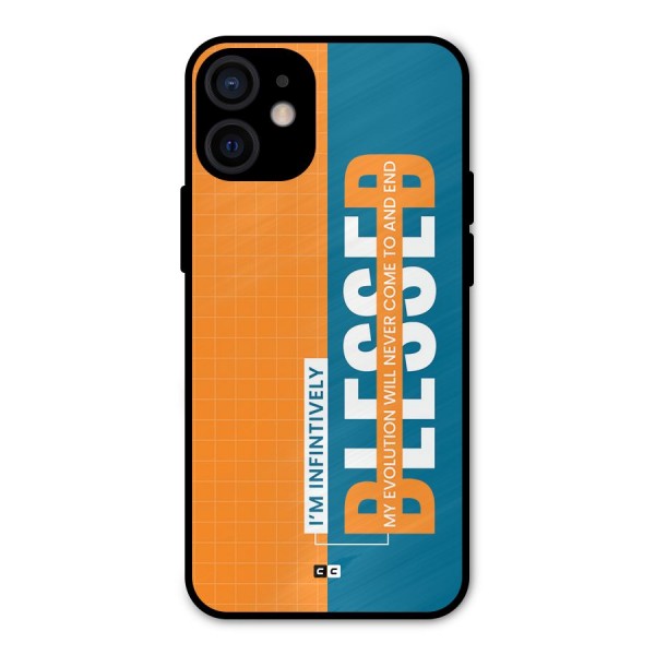 Infinite Blessed Metal Back Case for iPhone 12 Mini