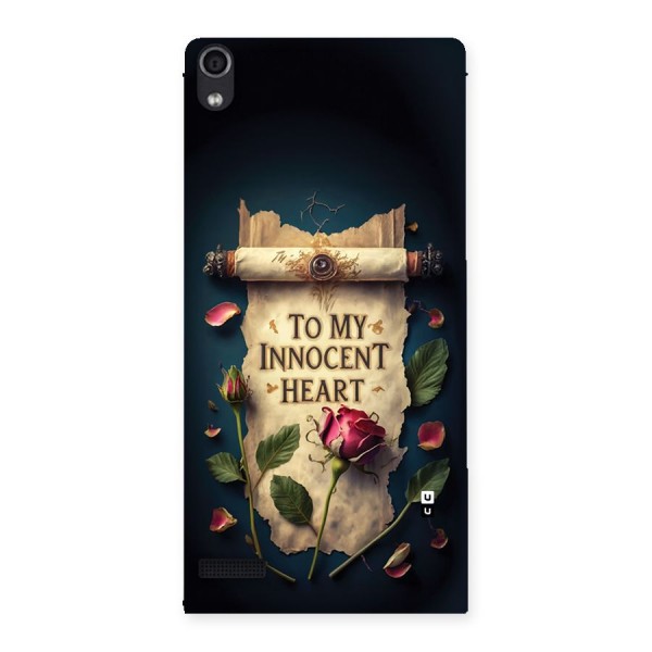 Innocence Of Heart Back Case for Ascend P6