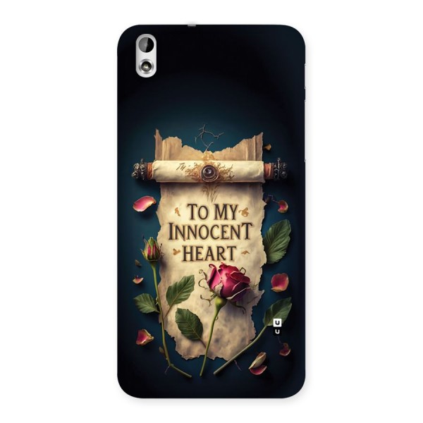 Innocence Of Heart Back Case for Desire 816