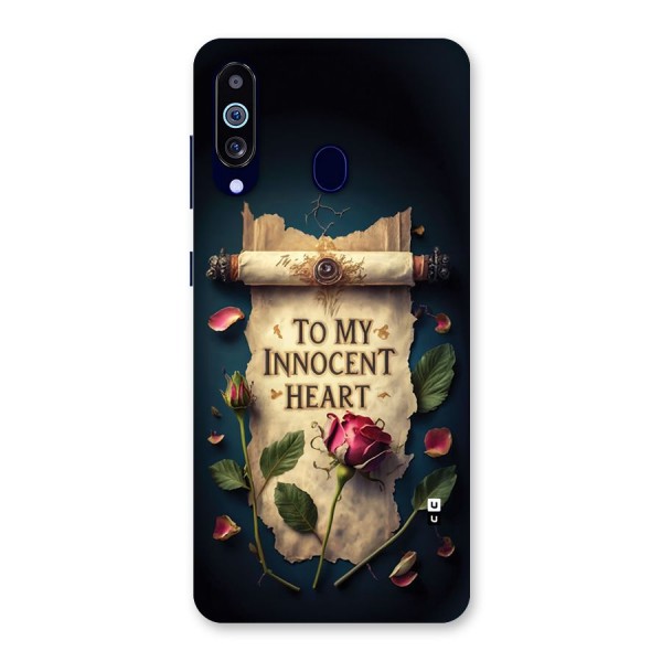 Innocence Of Heart Back Case for Galaxy M40