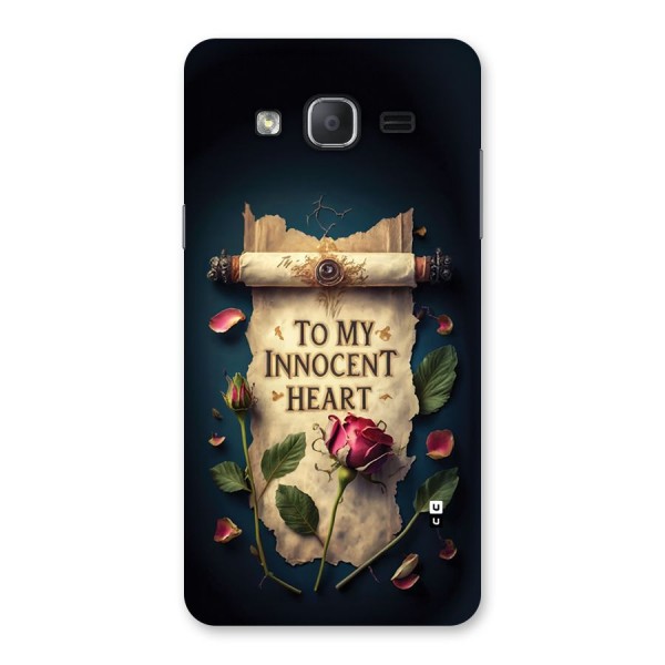 Innocence Of Heart Back Case for Galaxy On7 2015