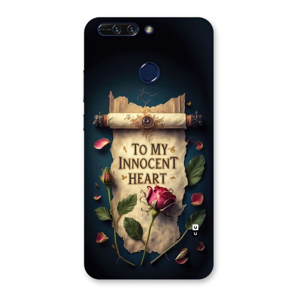 Innocence Of Heart Back Case for Honor 8 Pro