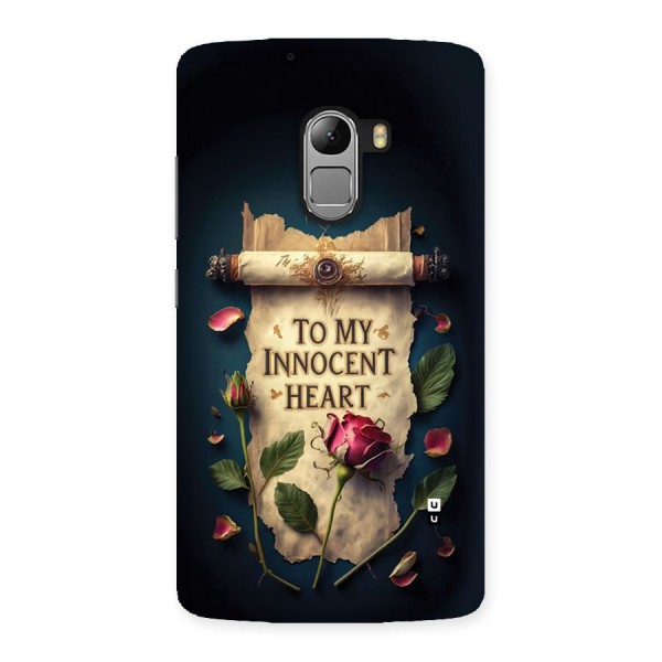Innocence Of Heart Back Case for Lenovo K4 Note