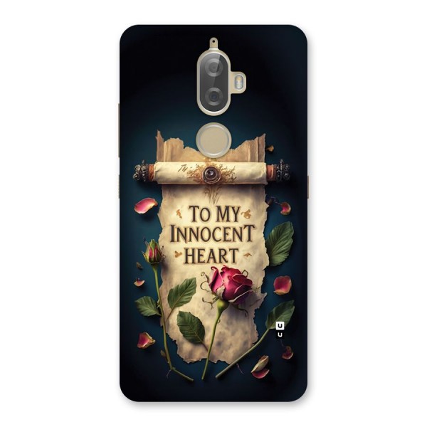 Innocence Of Heart Back Case for Lenovo K8 Plus