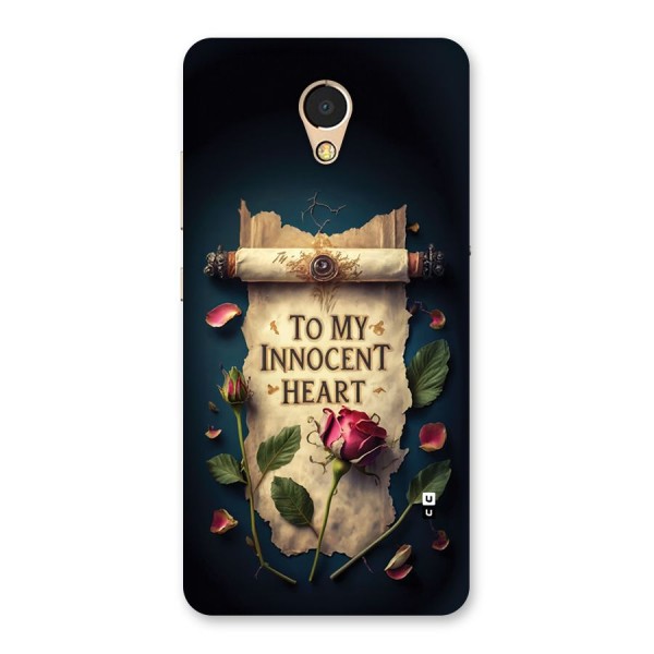 Innocence Of Heart Back Case for Lenovo P2