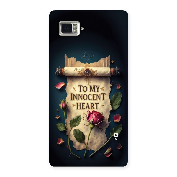 Innocence Of Heart Back Case for Lenovo Vibe Z2 Pro K920