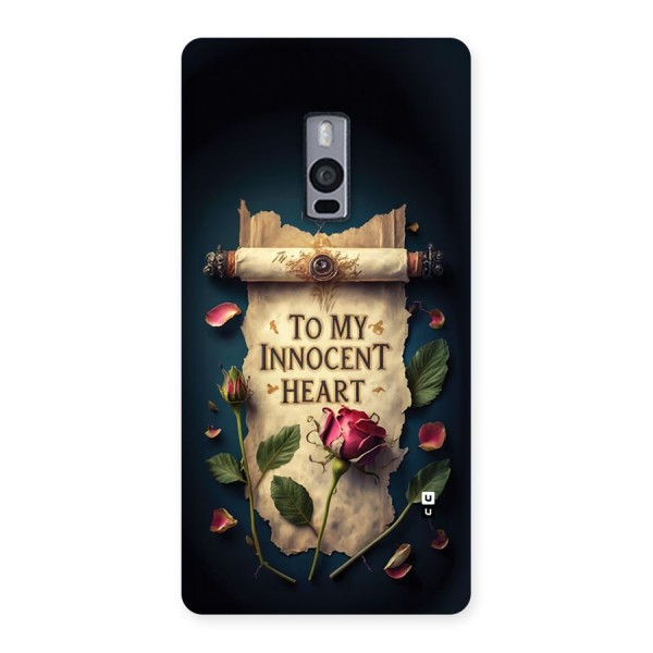 Innocence Of Heart Back Case for OnePlus 2