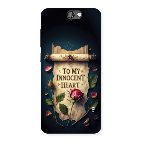 Innocence Of Heart Back Case for One A9