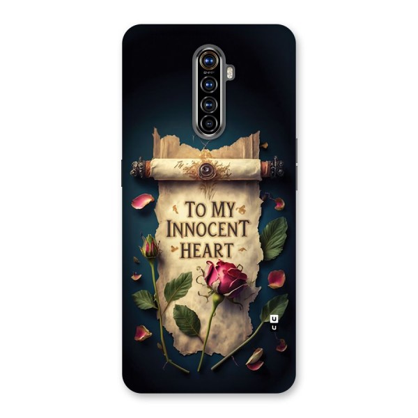 Innocence Of Heart Back Case for Realme X2 Pro