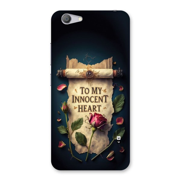 Innocence Of Heart Back Case for Vivo Y53