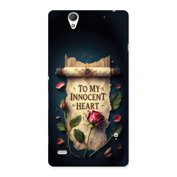 Innocence Of Heart Back Case for Xperia C4