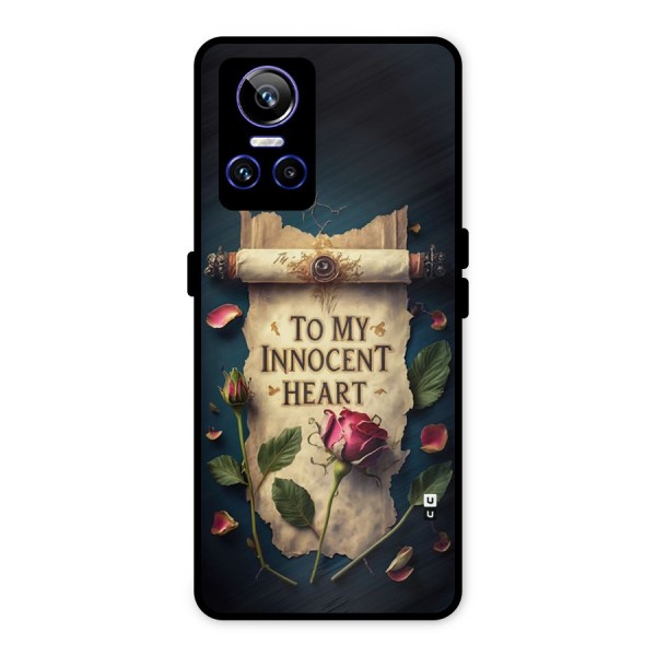 Innocence Of Heart Metal Back Case for Realme GT Neo 3