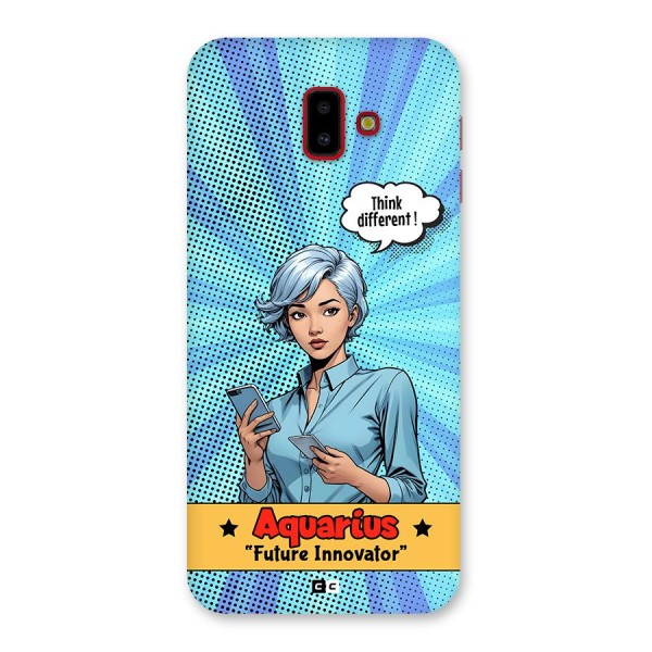 Innovative Aquarius Back Case for Galaxy J6 Plus