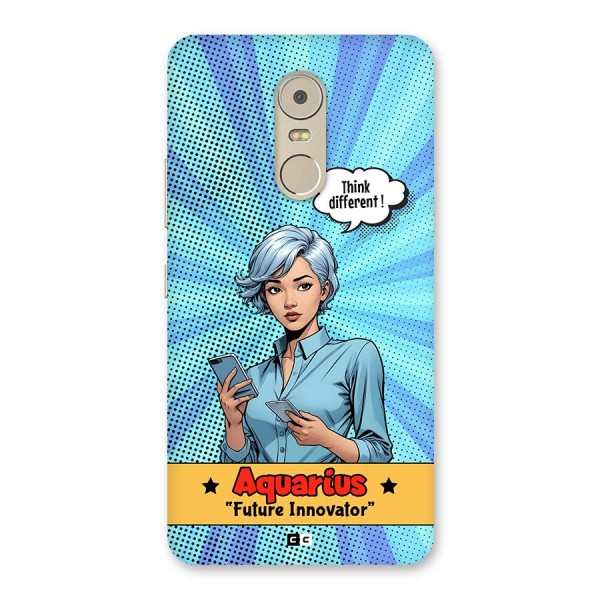 Innovative Aquarius Back Case for Lenovo K6 Note