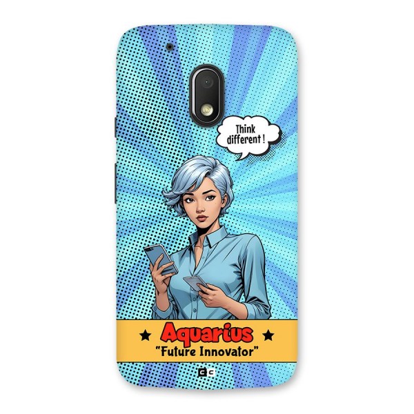 Innovative Aquarius Back Case for Moto G4 Play