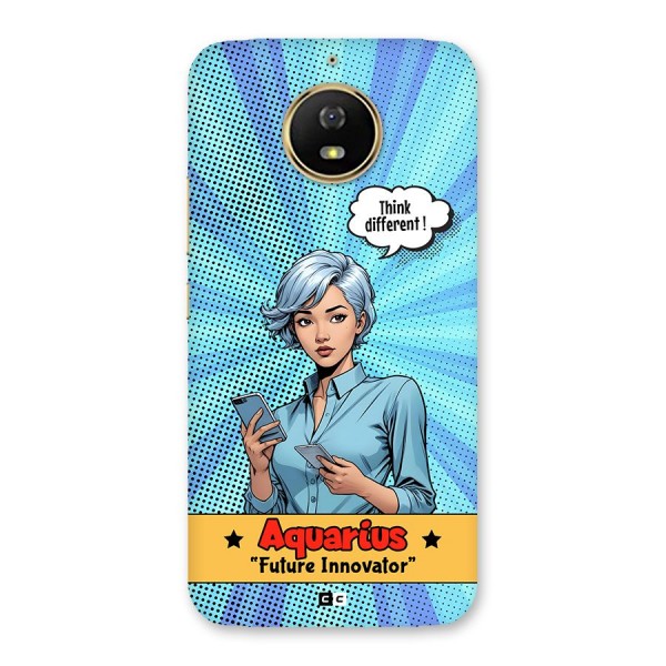 Innovative Aquarius Back Case for Moto G5s