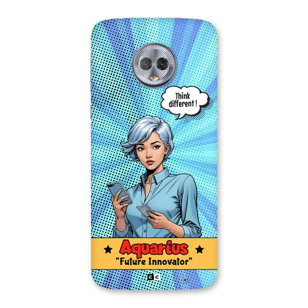 Innovative Aquarius Back Case for Moto G6 Plus