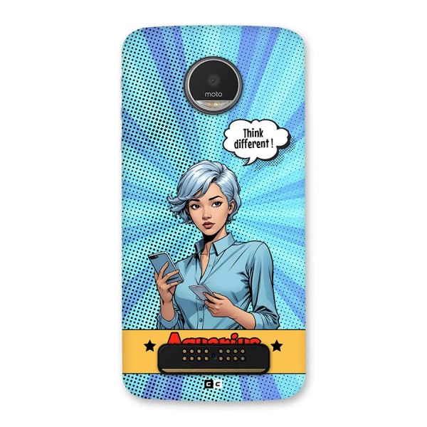 Innovative Aquarius Back Case for Moto Z Play